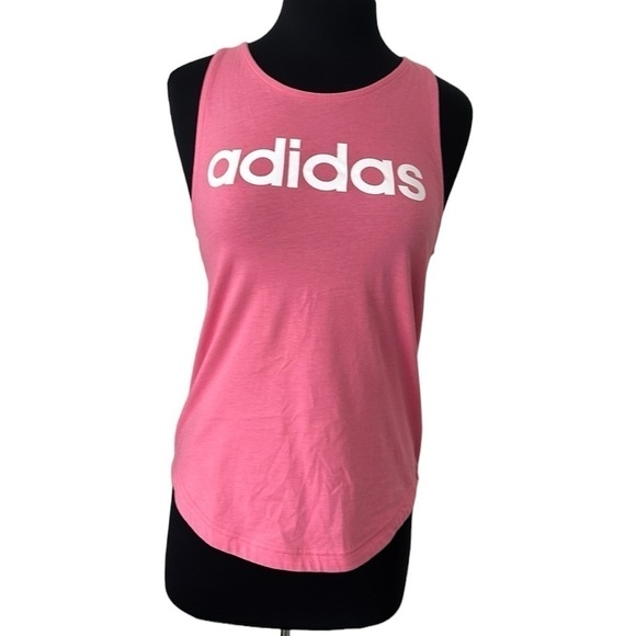 NWT Adidas Pink Racerback Tank - Picture 1 of 7